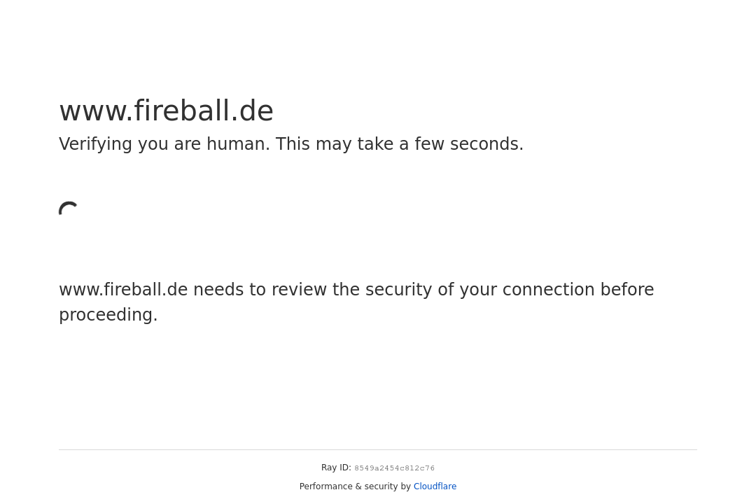 Screenshot Suchmaschine Fireball.de